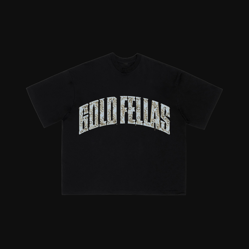 T-SHIRT GOLDFELLAS LUPO ARGENTO