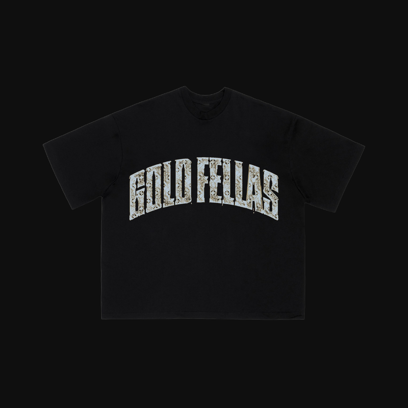 T-SHIRT GOLDFELLAS LUPO ARGENTO