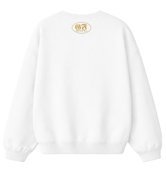GOLD FELLAS WHITE PATCH HOODIE