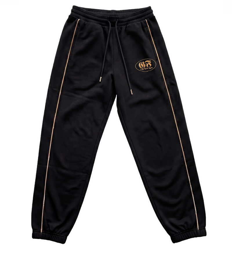 GOLD FELLAS BLACK TRACKSUIT